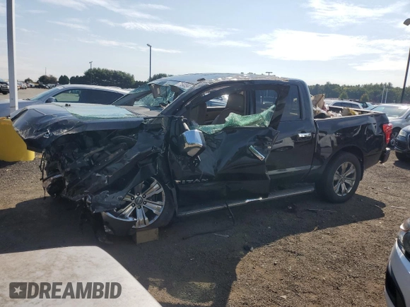 2017 Nissan Titan SV z VIN 1N6AA1E51HN571617, wystawiony jako Copart lot #71640544 z przebiegiem 89 088 mil mil oraz Szkoda całkowita • Salvage title. Historia ofert i sprzedaży dostępna na DreamBid. Obrazek 1.
