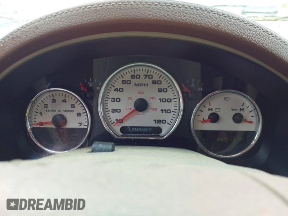 2005 Ford F-150 XLT с VIN 1FTPW12595KD34244, выставлен на аукционе IAAI как лот 41950731 с пробегом 245 535 миль миль и . История ставок и продаж доступна на DreamBid. Изображение 7.