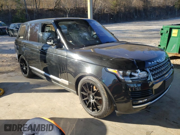 2017 Land Rover Range Rover z VIN SALGR2FK3HA352061, wystawiony jako Copart lot #89374395 z przebiegiem 58 085 mil mil oraz Szkoda całkowita • Salvage title. Historia ofert i sprzedaży dostępna na DreamBid. Obrazek 4.
