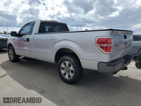 2013 Ford F-150 XL with VIN 1FTNF1CT5DKD55384, listed as a Copart auction lot 74448514 with 0 mi miles and Salvage Title. Bid and sale history available at carsss.com. Image 2.