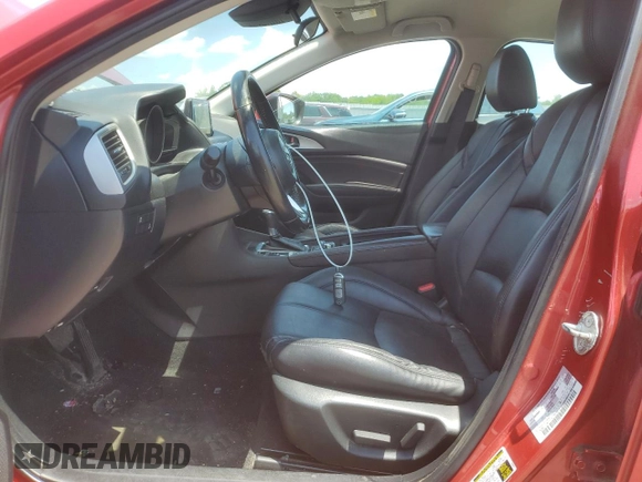 2017 Mazda 3 Touring with VIN 3MZBN1V71HM111118, listed as a Copart auction lot 60898235 with 155,473 mi miles and Salvage title. Bid and sale history available at DreamBid. Image 7.