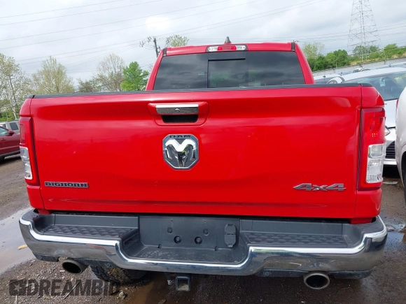 2019 Ram 1500 Big Horn с VIN 1C6SRFFT1KN650004, выставлен на аукционе IAAI как лот 42119833 с пробегом 84 399 миль миль и . История ставок и продаж доступна на DreamBid. Изображение 16.