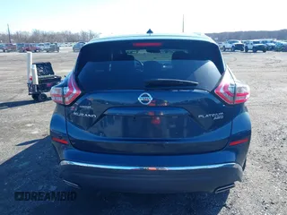 2016 Nissan Murano S with VIN 5N1AZ2MH0GN116586, listed as a IAAI auction lot 41751099 with 59,364 mi miles. Bid and sale history available at carsss.com. Image 17.
