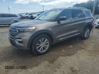 2021 Ford Explorer Limited z VIN 1FMSK8FH6MGB06637, wystawiony jako Copart lot #59941245 z przebiegiem 81 061 mil mil oraz Szkoda całkowita • Salvage title. Historia ofert i sprzedaży dostępna na DreamBid. Obrazek 1.