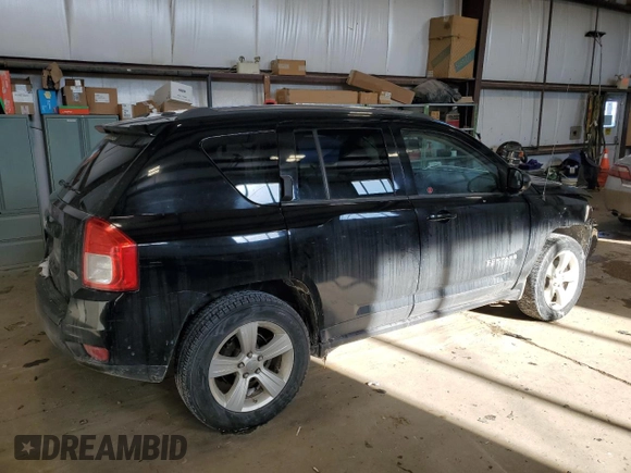 2013 Jeep Compass High Altitude with VIN 1C4NJDAB2DD277807, listed as a Copart auction lot 45500125 with 224,273 mi miles and Salvage Title. Bid and sale history available at carsss.com. Image 3.