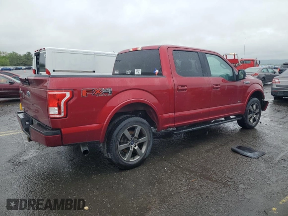 2016 Ford F-150 XLT with VIN 1FTEW1EP4GKE42424, listed as a Copart auction lot 56374405 with 167,275 mi miles and Salvage title. Bid and sale history available at DreamBid. Image 3.