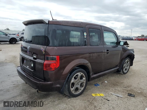 2008 Honda Element with VIN 5J6YH17968L001678, listed as a Copart auction lot 81722374 with 153,987 mi miles and Salvage Title. Bid and sale history available at DreamBid. Image 3.
