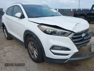 2016 Hyundai Tucson Sport with VIN KM8J33A2XGU242256, listed as a IAAI auction lot 41065573 with 97,503 mi miles. Bid and sale history available at carsss.com. Image 1.