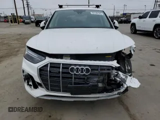 2021 Audi Q5 Premium Plus with VIN WA1BAAFY4M2021995, listed as a Copart auction lot 55136145 with 84,553 mi miles and Salvage Title. Bid and sale history available at carsss.com. Image 5.