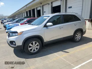 2012 Kia Sorento LX with VIN 5XYKT4A2XCG286512, listed as a Copart auction lot 52741445 with 142,551 mi miles and Clean Title. Bid and sale history available at carsss.com. Image 1.