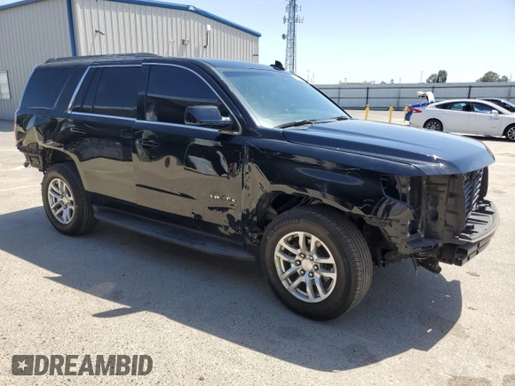 2017 Chevrolet Tahoe LS with VIN 1GNSCAEC4HR248971, listed as a Copart auction lot 58266665 with 94,377 mi miles and Salvage title. Bid and sale history available at DreamBid. Image 4.