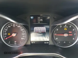 2018 Mercedes-Benz C 300 z VIN WDDWF4KB7JR411882, wystawiony jako Copart lot #54188285 z przebiegiem 52 649 mil mil oraz Szkoda całkowita • Salvage title. Historia ofert i sprzedaży dostępna na DreamBid. Obrazek 9.