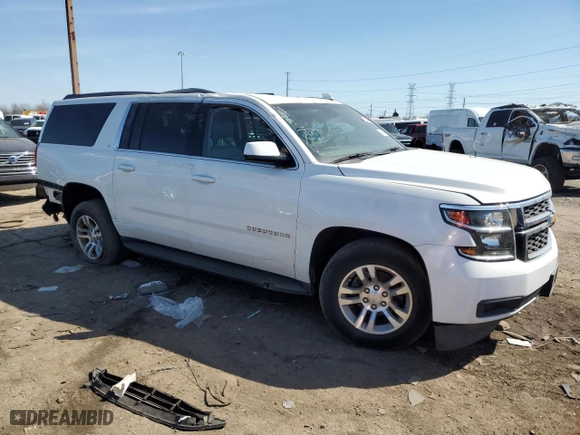 2018 Chevrolet Suburban LT with VIN 1GNSKHKCXJR115671, listed as a Copart auction lot 48954845 with 112,962 mi miles and Salvage Title. Bid and sale history available at carsss.com. Image 4.