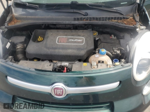 2014 FIAT 500L Trekking with VIN ZFBCFADHXEZ007335, listed as a Copart auction lot 65369515 with 150,538 mi miles and Salvage title. Bid and sale history available at DreamBid. Image 11.