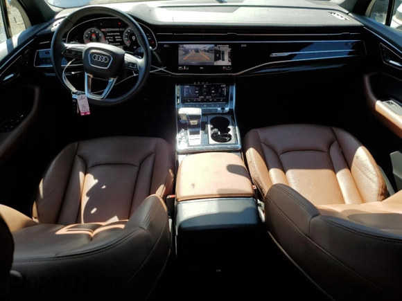 2023 Audi Q7 Premium with VIN WA1AXBF77PD016497, listed as a Copart auction lot 61918424 with 35,510 mi miles and Salvage title. Bid and sale history available at DreamBid. Image 8.