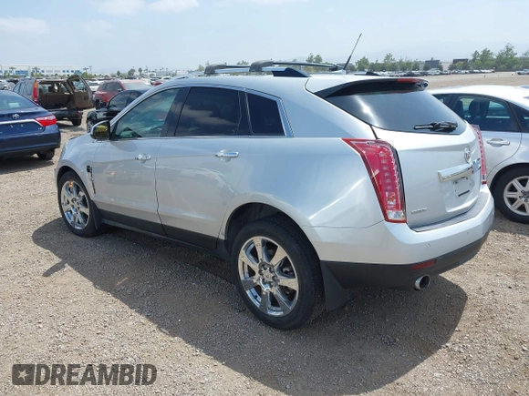2012 Cadillac SRX Performance Collection with VIN 3GYFNBE37CS615517, listed as a IAAI auction lot 42541029 with 54,159 mi miles and . Bid and sale history available at DreamBid. Image 3.
