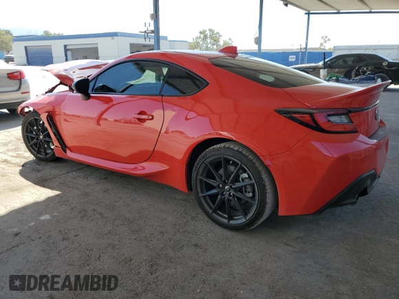 2023 Toyota GR86 Premium with VIN JF1ZNBF15P8753707, listed as a Copart auction lot 71459124 with 0 mi miles and Salvage Title. Bid and sale history available at carsss.com. Image 2.