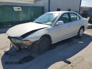 2002 Mitsubishi Galant ES with VIN 4A3AA46G62E019684, listed as a Copart auction lot 46897625 with 0 mi miles and Salvage Title. Bid and sale history available at carsss.com. Image 1.