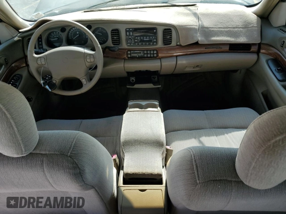 2001 Buick LeSabre Custom with VIN 1G4HP54K114206909, listed as a Copart auction lot 52190745 with Not Provided miles and Salvage Title. Bid and sale history available at DreamBid. Image 8.