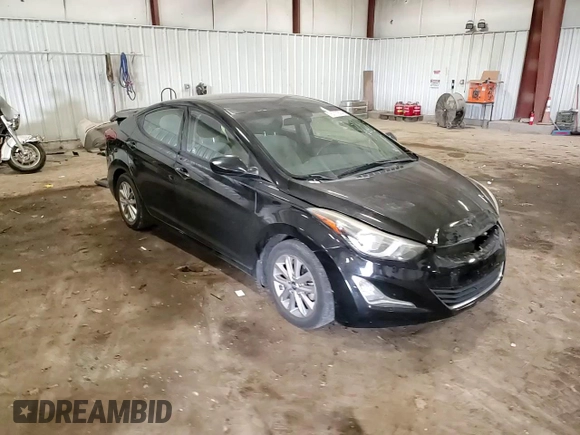 2016 Hyundai Elantra SE with VIN 5NPDH4AE5GH656655, listed as a Copart auction lot 76617374 with 98,959 mi miles and Salvage Title. Bid and sale history available at DreamBid. Image 13.