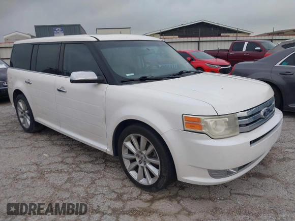 2011 Ford Flex Limited with VIN 2FMGK5DC9BBD36219, listed as a IAAI auction lot 42023656 with 182,335 mi miles. Bid and sale history available at carsss.com. Image 1.