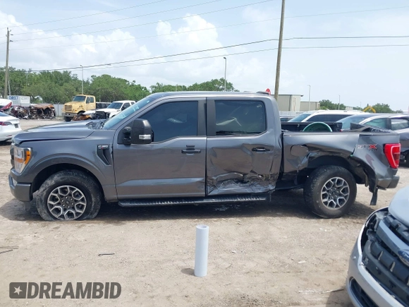 2021 Ford F-150 XL with VIN 1FTEW1EP6MFA07747, listed as a IAAI auction lot 42426426 with 73,586 mi miles and . Bid and sale history available at DreamBid. Image 14.