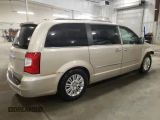 2013 Chrysler Town & Country Limited with VIN 2C4RC1GG2DR621811, listed as a Copart auction lot 54130625 with 178,412 mi miles and Salvage Title. Bid and sale history available at carsss.com. Image 3.