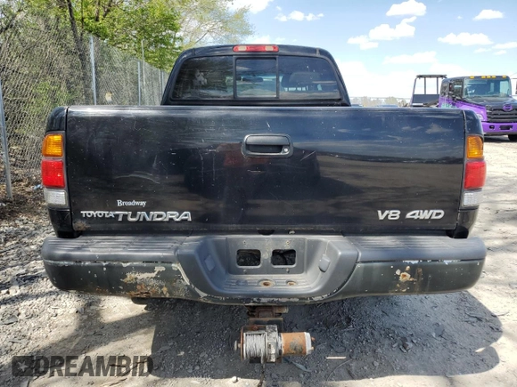 2000 Toyota Tundra Limited with VIN 5TBBT4818YS094411, listed as a Copart auction lot 54187785 with 287,047 mi miles and Clean Title. Bid and sale history available at DreamBid. Image 6.
