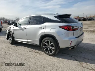2017 Lexus RX with VIN 2T2BZMCA8HC094328, listed as a Copart auction lot 85038414 with 124,485 mi miles and Salvage Title. Bid and sale history available at carsss.com. Image 2.