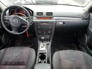 2005 Mazda 3 s with VIN JM1BK323551247446, listed as a Copart auction lot 48338215 with 163,744 mi miles and Salvage Title. Bid and sale history available at carsss.com. Image 8.