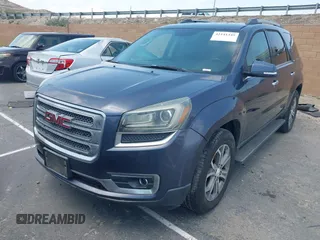 2013 GMC Acadia SLT with VIN 1GKKRRKD8DJ252697, listed as a IAAI auction lot 42141345 with 129,540 mi miles and . Bid and sale history available at carsss.com. Image 2.