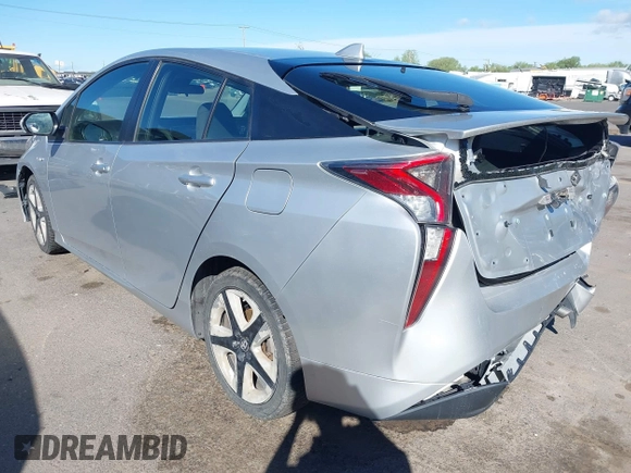 2017 Toyota Prius Two with VIN JTDKBRFU1H3029745, listed as a IAAI auction lot 42091613 with 222,115 mi miles. Bid and sale history available at carsss.com. Image 3.