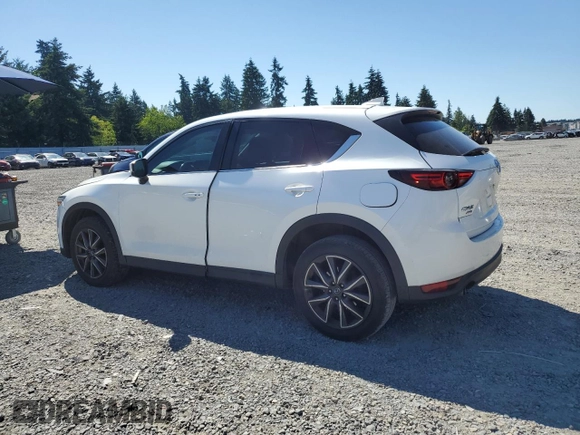 2018 Mazda CX-5 Grand Touring with VIN JM3KFBDM0J0419989, listed as a Copart auction lot 62868005 with 120,217 mi miles and Salvage title. Bid and sale history available at DreamBid. Image 2.