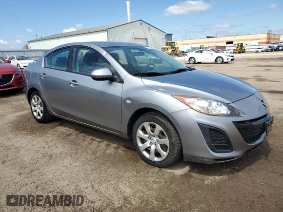 2010 Mazda 3 i Sport with VIN JM1BL1SF5A1309269, listed as a Copart auction lot 53752095 with 165,349 mi miles and Salvage title. Bid and sale history available at DreamBid. Image 4.