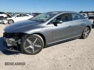 2023 Mercedes-Benz EQE with VIN W1KEG2BB1PF015017, listed as a Copart auction lot 81101714 with 8,119 mi miles and Salvage Title. Bid and sale history available at carsss.com. Image 1.