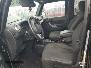 2018 Jeep Wrangler JK Unlimited Sahara with VIN 1C4HJWEG9JL927443, listed as a Copart auction lot 44987485 with 71,252 mi miles and Salvage Title. Bid and sale history available at carsss.com. Image 7.