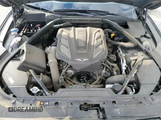 2019 Genesis G80 3.3T Sport with VIN KMHGN4JB6KU290601, listed as a Copart auction lot 42657505 with 29,085 mi miles and Salvage Title. Bid and sale history available at carsss.com. Image 12.
