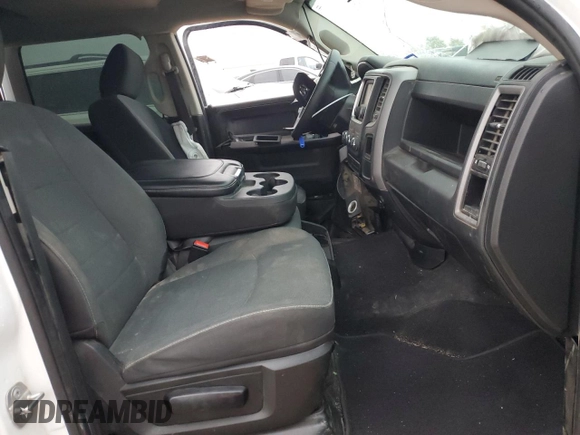 2022 Ram 1500 Tradesman with VIN 3C6RR6KG6NG210865, listed as a Copart auction lot 84045534 with 58,805 mi miles and Salvage title. Bid and sale history available at DreamBid. Image 7.