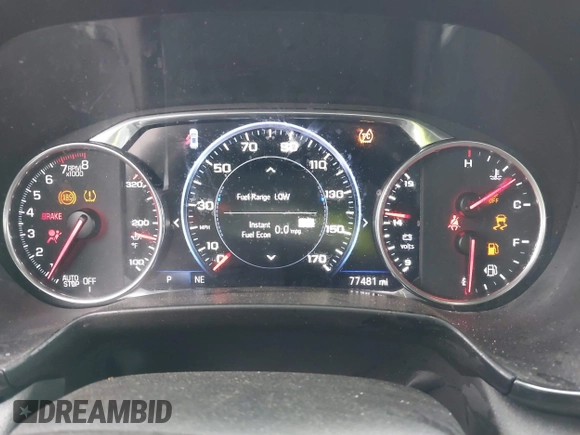 2021 Chevrolet Blazer RS with VIN 3GNKBERS4MS508899, listed as a IAAI auction lot 41728853 with 77,481 mi miles and . Bid and sale history available at DreamBid. Image 7.