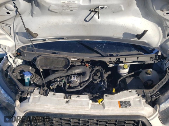 2023 Ford Transit Cargo with VIN 1FTBW3X89PKA71894, listed as a Copart auction lot 41747685 with 83,365 mi miles and Non repairable. Bid and sale history available at DreamBid. Image 12.