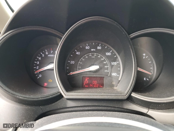 2013 Kia Rio SX with VIN KNADM5A37D6239167, listed as a Copart auction lot 71542424 with 141,221 mi miles and Clean Title. Bid and sale history available at carsss.com. Image 9.