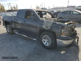 2015 Chevrolet Silverado 1500 LS with VIN 1GCRCPEH3FZ223546, listed as a Copart auction lot 43073265 with 0 mi miles and Non Repairable. Bid and sale history available at carsss.com. Image 4.