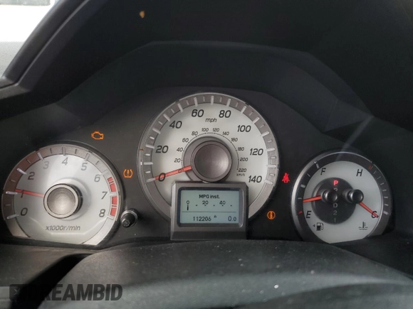 2012 Honda Pilot Touring with VIN 5FNYF4H99CB046962, listed as a Copart auction lot 51445835 with 112,206 mi miles and Salvage Title. Bid and sale history available at DreamBid. Image 9.
