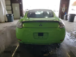 2007 Mitsubishi Eclipse GS with VIN 4A3AK24F07E000003, listed as a Copart auction lot 77862004 with 0 mi miles and Salvage Title. Bid and sale history available at carsss.com. Image 6.