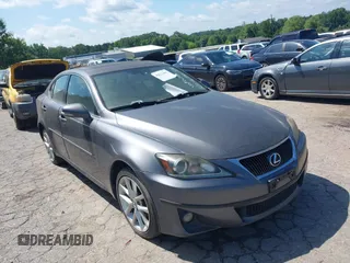 2013 Lexus IS 250 with VIN JTHCF5C29D5063465, listed as a IAAI auction lot 42513401 with Not provided miles and . Bid and sale history available at DreamBid. Image 1.