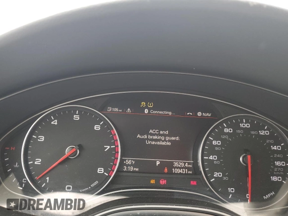 2013 Audi A6 Prestige z VIN WAUHGAFC5DN081069, wystawiony jako Copart lot #55319425 z przebiegiem 109 431 mil mil oraz Szkoda całkowita • Salvage title. Historia ofert i sprzedaży dostępna na DreamBid. Obrazek 9.