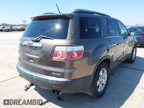 2009 GMC Acadia SLT2 z VIN 1GKEV33D89J145340, wystawiony jako IAAI lot #41695101 z przebiegiem 203 412 mil mil oraz . Historia ofert i sprzedaży dostępna na DreamBid. Obrazek 4.