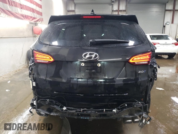 2017 Hyundai Santa Fe Ultimate with VIN 5XYZWDLA6HG501546, listed as a Copart auction lot 43372955 with 80,120 mi miles and Salvage title. Bid and sale history available at DreamBid. Image 6.