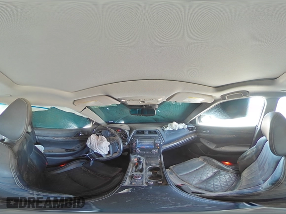 2017 Nissan Maxima Platinum with VIN 1N4AA6AP2HC457604, listed as a Copart auction lot 50564985 with 64,205 mi miles and Salvage Title. Bid and sale history available at DreamBid. Image 12.