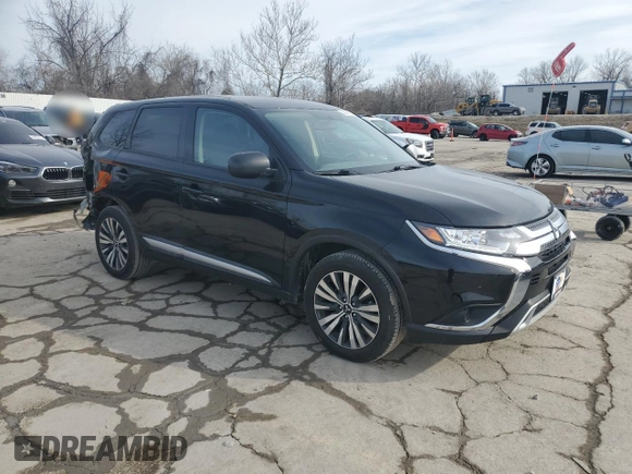 2020 Mitsubishi Outlander ES with VIN JA4AD2A34LZ018461, listed as a Copart auction lot 42497285 with 100,818 mi miles and Salvage title. Bid and sale history available at DreamBid. Image 4.